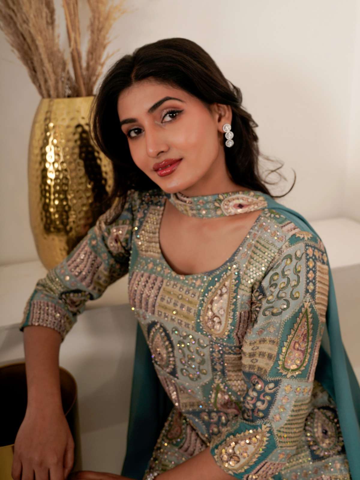Amoha Trends C 436 Latest Designer Palazzo Suit Collection view 4