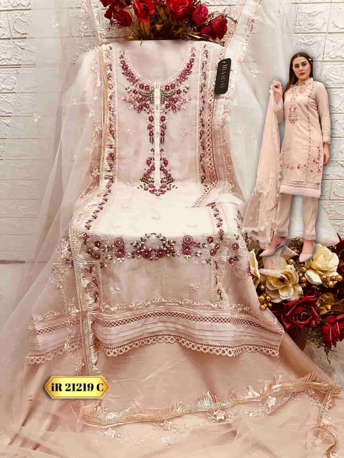 Fepic IR 21219 C Pakistani Designer Embroidered Dress view 2