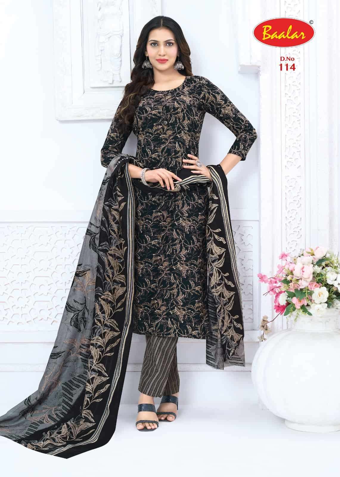 Baalar Zeenat Vol 1 Premium Wear Cotton Dress Catalog view 6