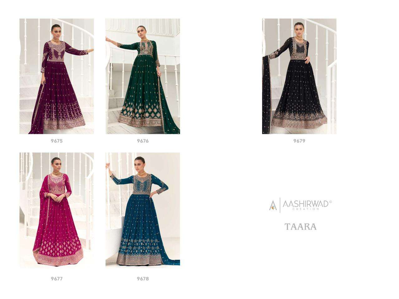 Aashirwad Gulkand taara Exclusive Ready to Wear Anarkali Suit Collection view 12