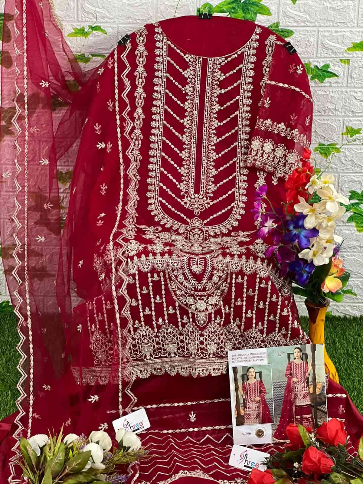 Shree Fabs S 796 Colors Pakistani Exclusive Designer Wedding Wear Suit Wholesalers view 7