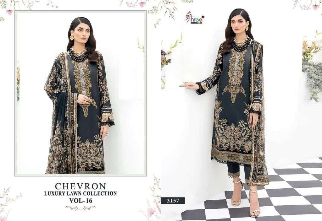 Shree Fabs Pakistani Cotton Dress view 6