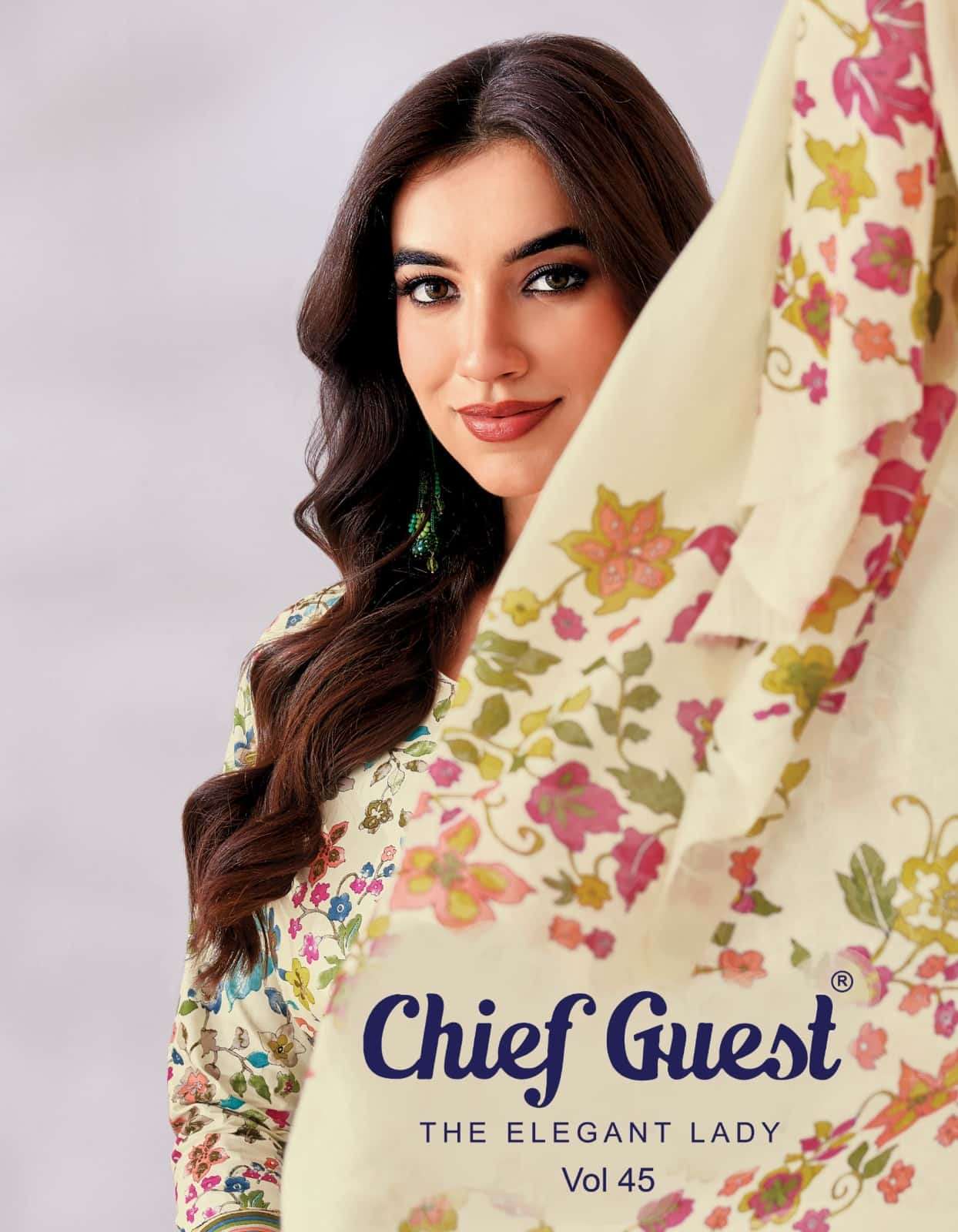 Deeptex Chief Guest Vol 45 Unstitch Cotton Salwar Suit view 17