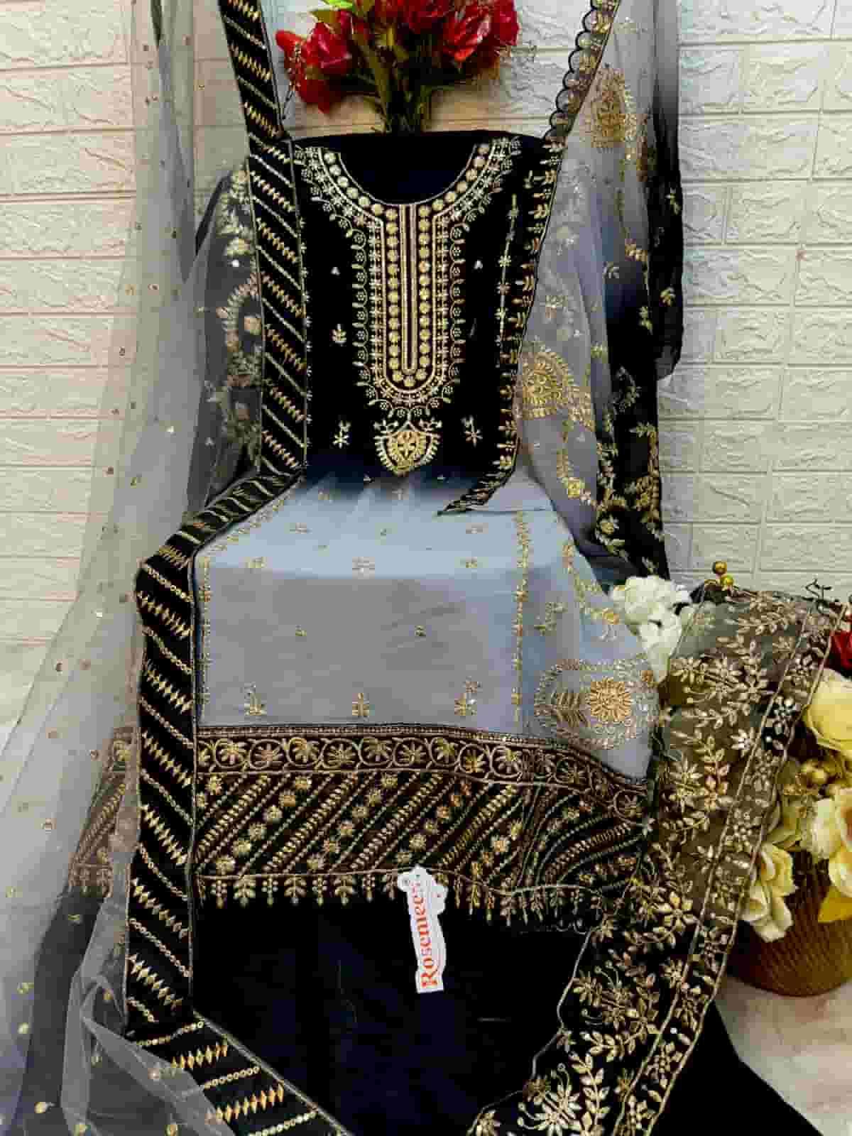 Fepic Rosemeen Tubby Silk Embroidered Salwar Suit view 2