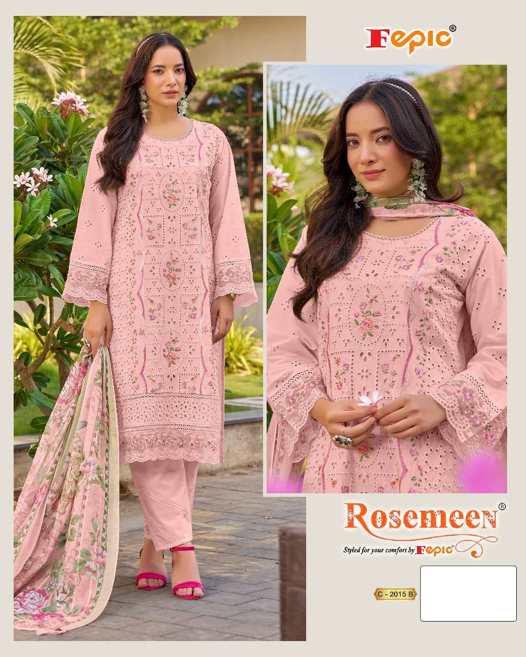 Fepic C 2015 Colors Pakistani Suit Salwar view 3