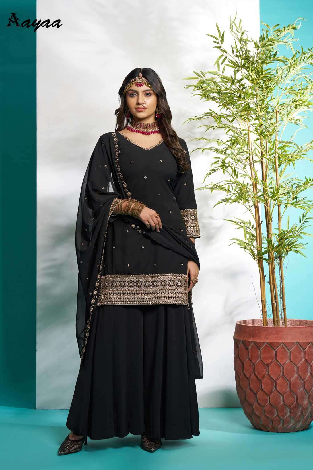 Aayaa Vol-21 Faux Georgette Readymade Salwar Suit view 10