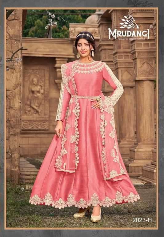 Mrudangi Sanjh Colour Edition Anarkali Suit view 6