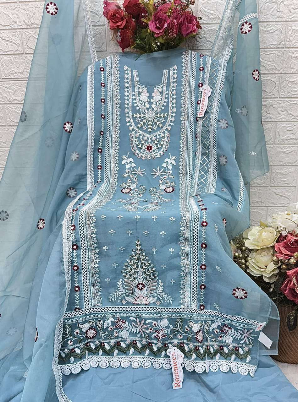 Fepic C 1728 Colors Fancy Organza Pakistani Salwar Kameez view 8