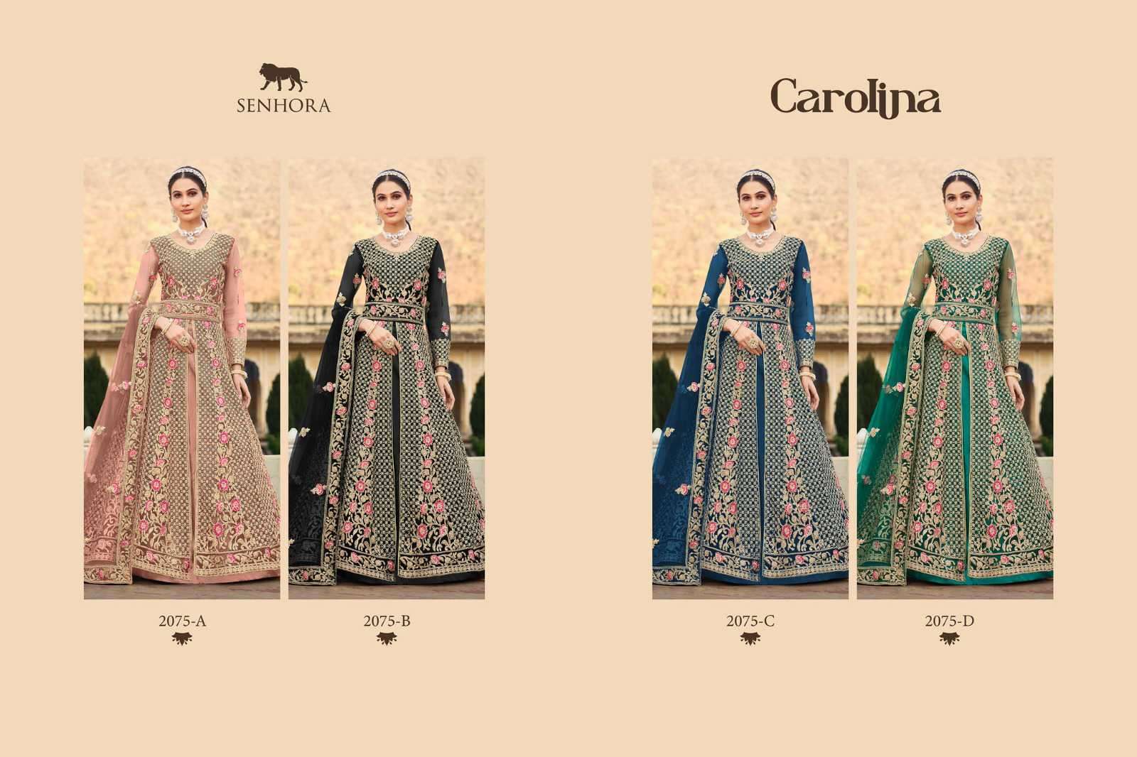 Senhora Carolina 2075 Designer Anarkali Suit view 18