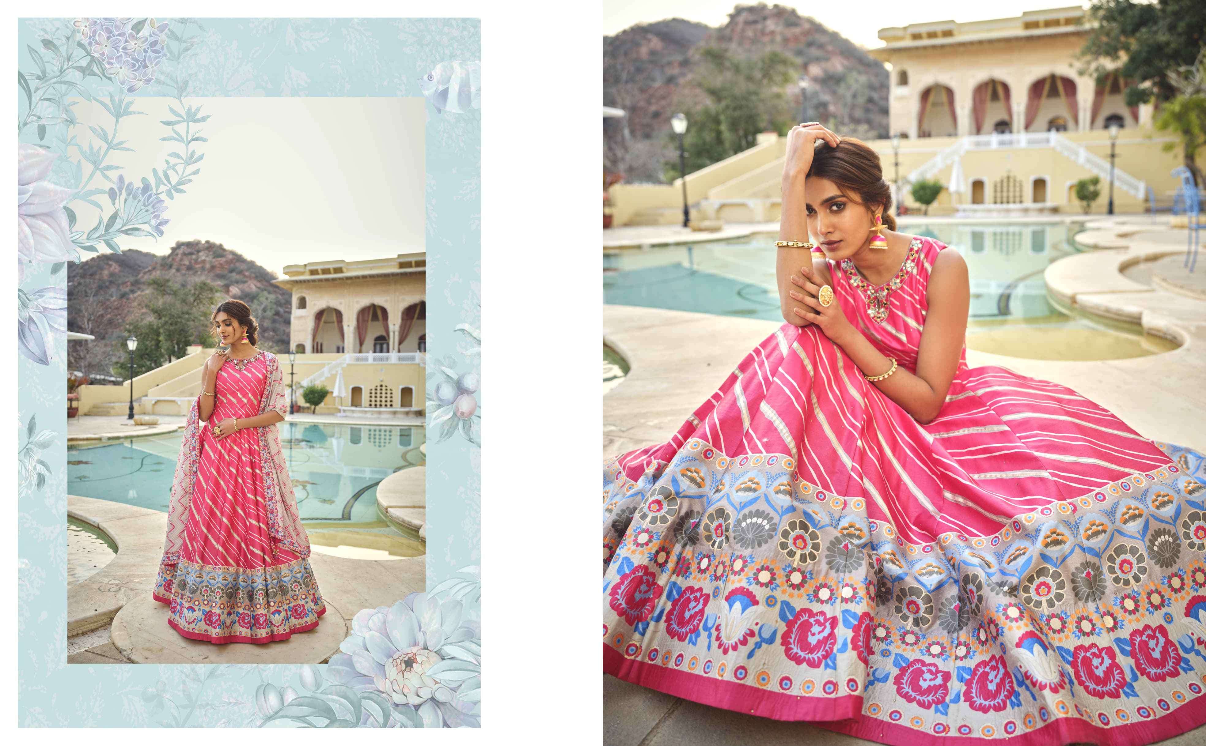 Virasat Peshwai 4001 To 4006 Exclusive Designer Gown view 11