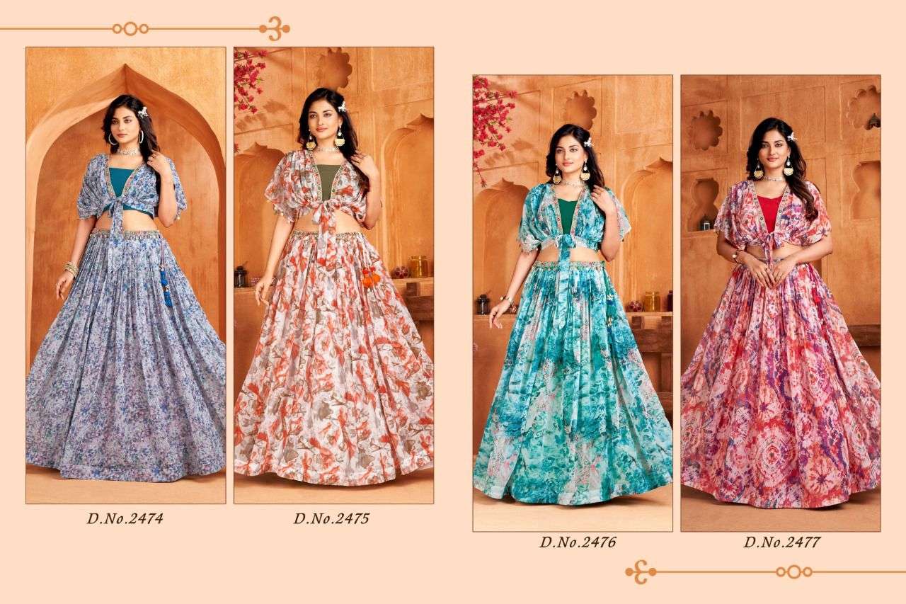 Anandam Canvas Ready-to-Wear Traditional Dress view 6