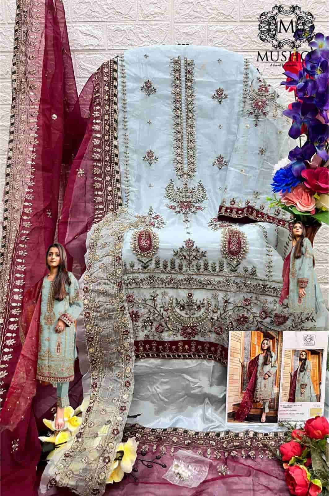 Mushq M 187 Colors Pakistani Suit Collection view 16