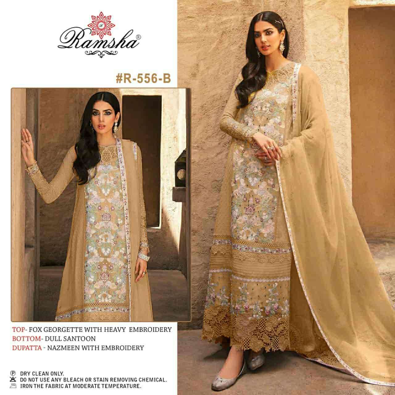 Ramsha R 556 NX Pakistani Heavy Designer Salwar Suit Online view 4