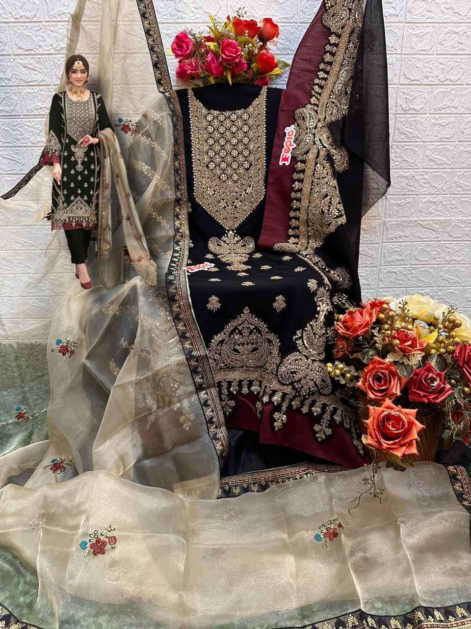 Fepic D 5223 Colors Pakistani New designer suit Catalog view 2