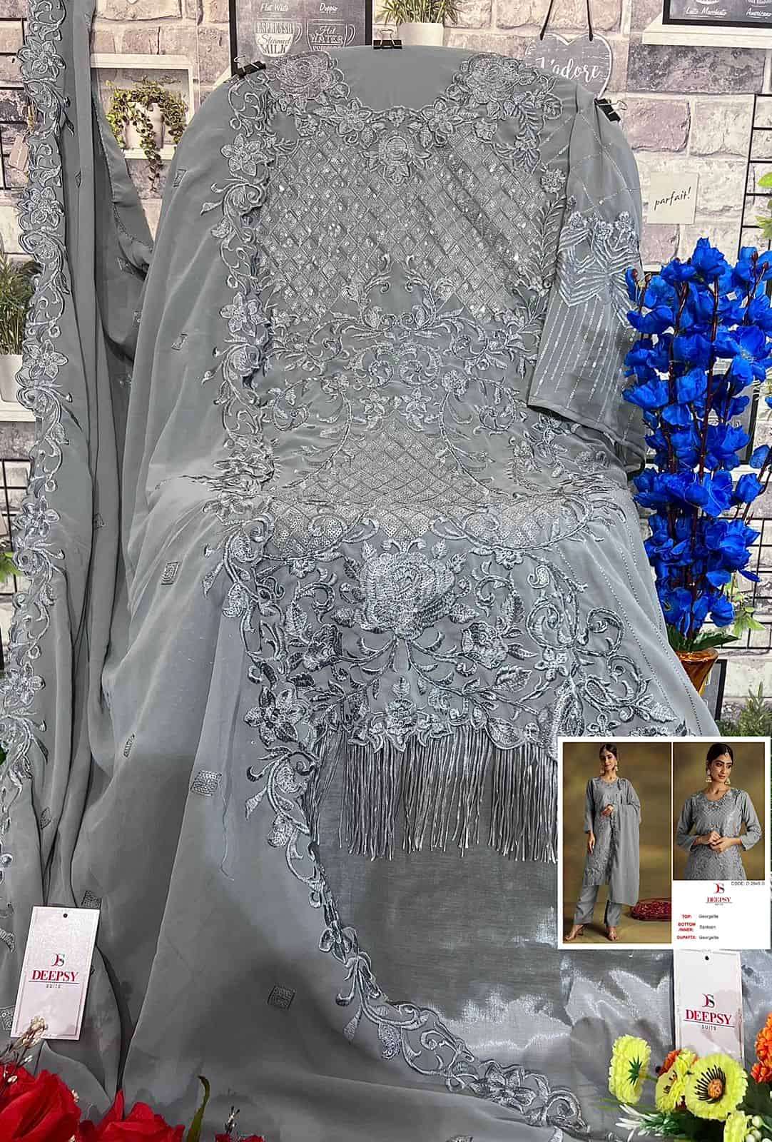 Deepsy D-2045 Designer Pakistani Salwar Suit view 12