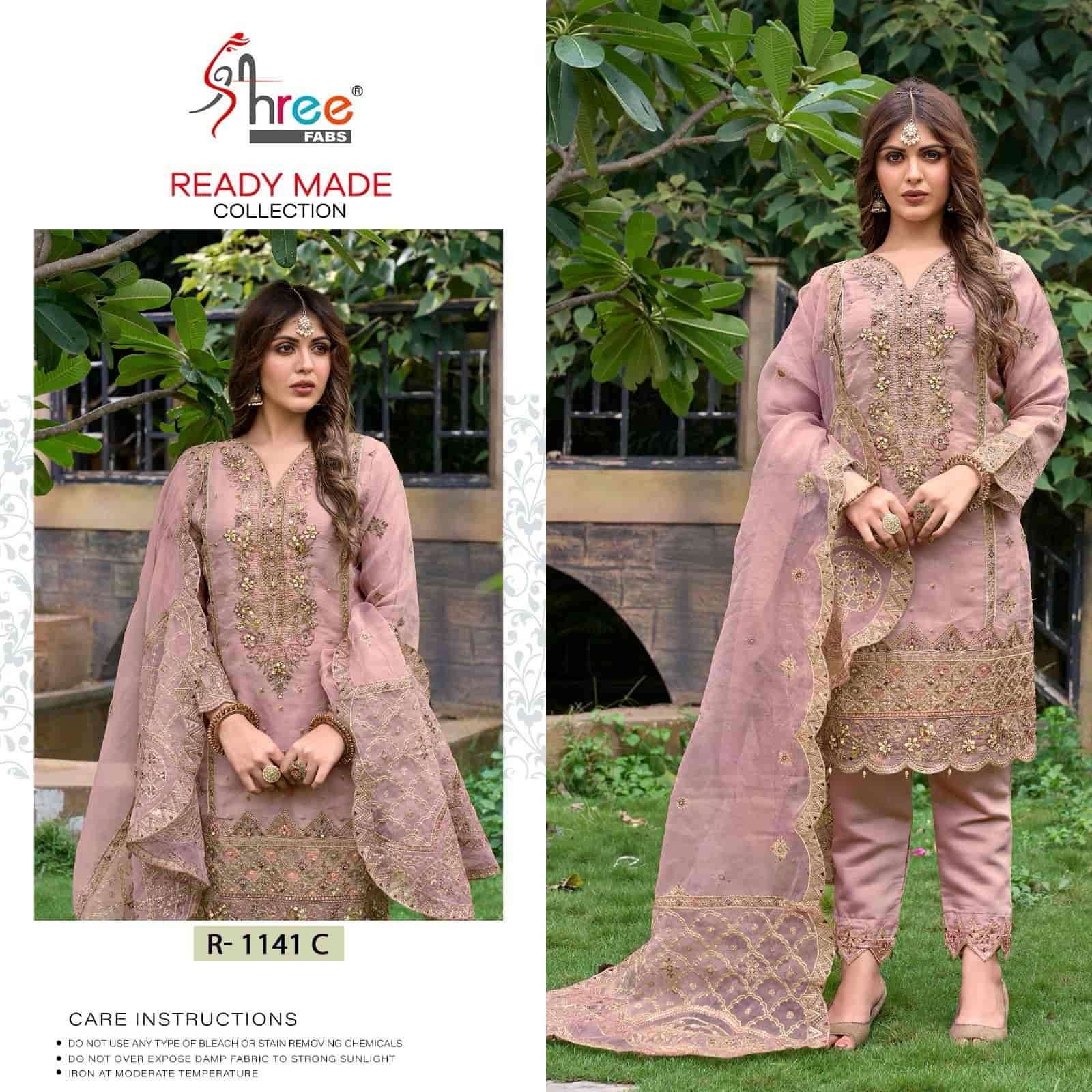Shree Fabs R 1141 Colors Pakistani Heavy Designer Style Readymade Suit Exporter view 3