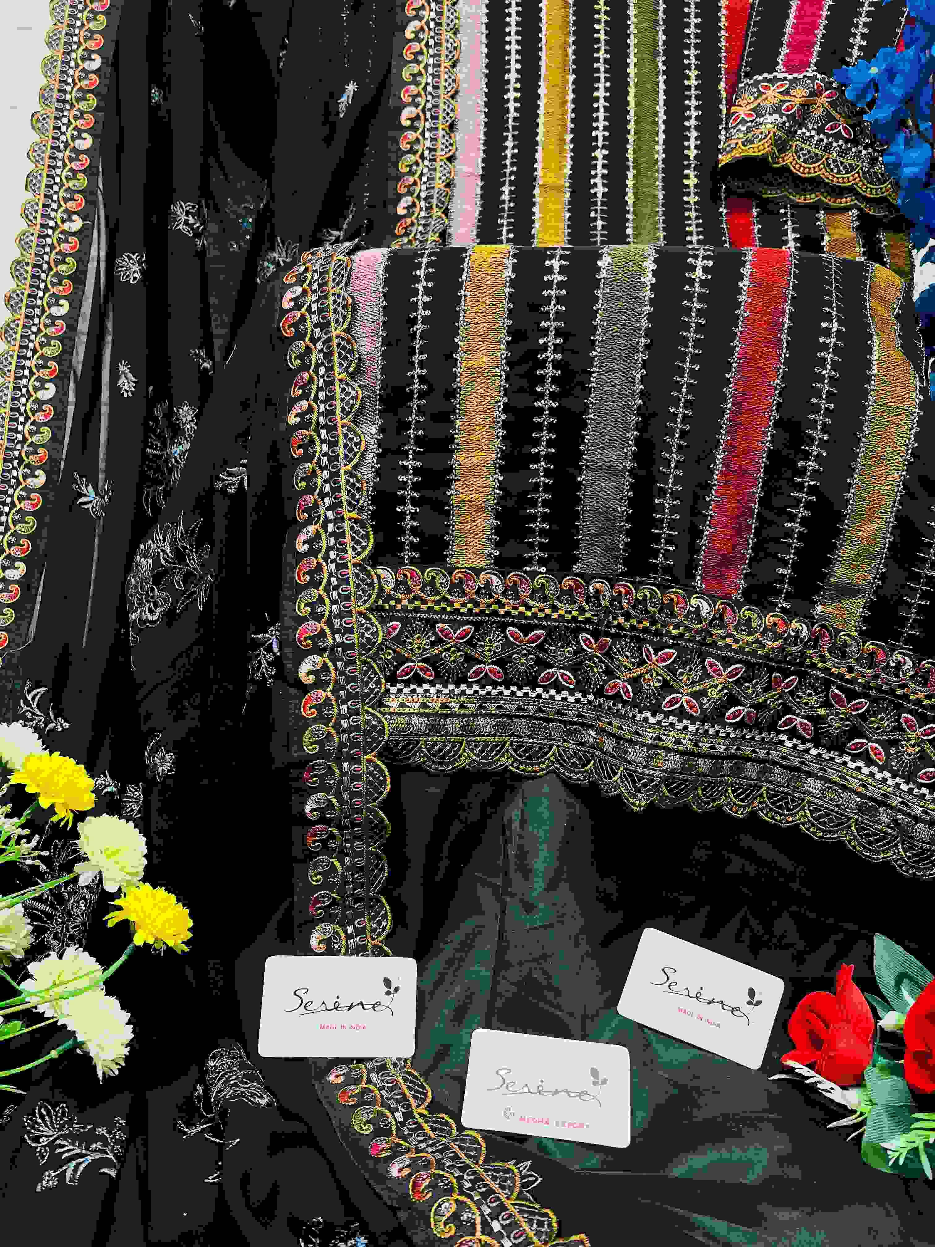 Serine Heavy Embroidered Pakistani Dress S-231.E view 2