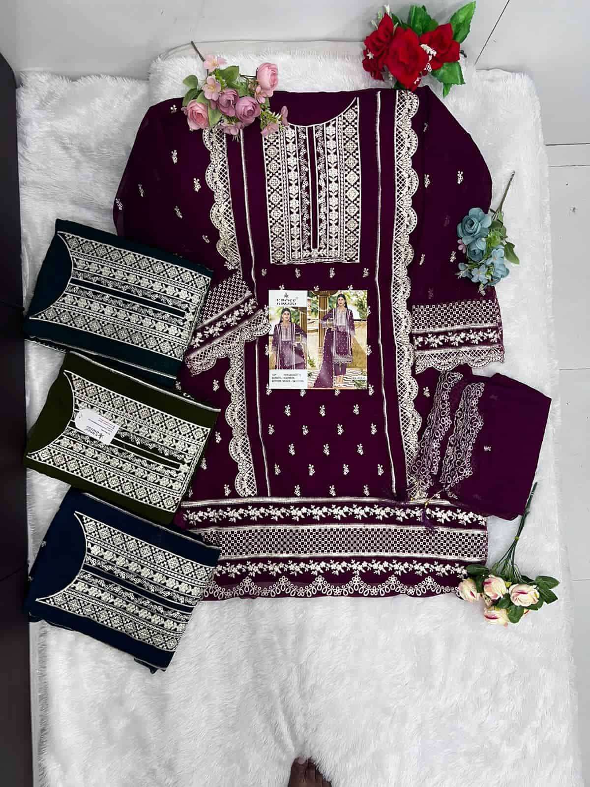 Kross Kulture KK 053 Colors Pakistani Festive Wear Style Latest Designer Suit Wholesalers view 6