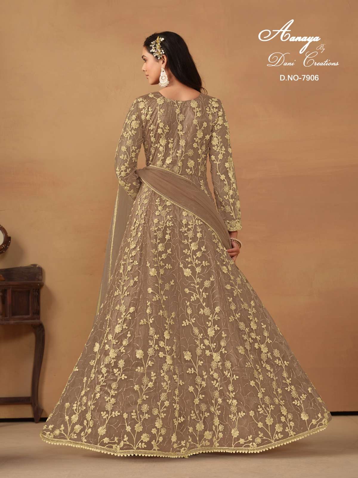 Aanaya Vol 179 7905 To7908 New Colors Wedding Wear Designer Dress Catalog Exporter view 6