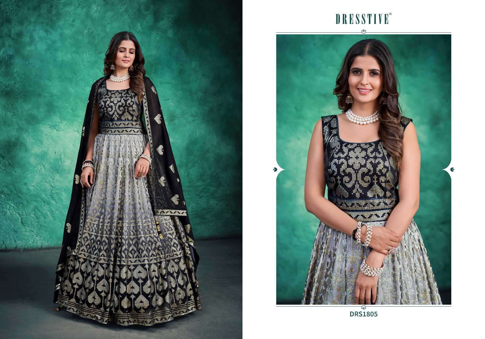 Dresstive Bella Designer Wedding Wear Gown New Collection Online view 10