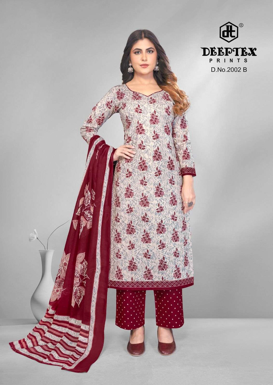 Deeptex 4 Colour Vol 2 Premium Wear Cotton Dress view 24
