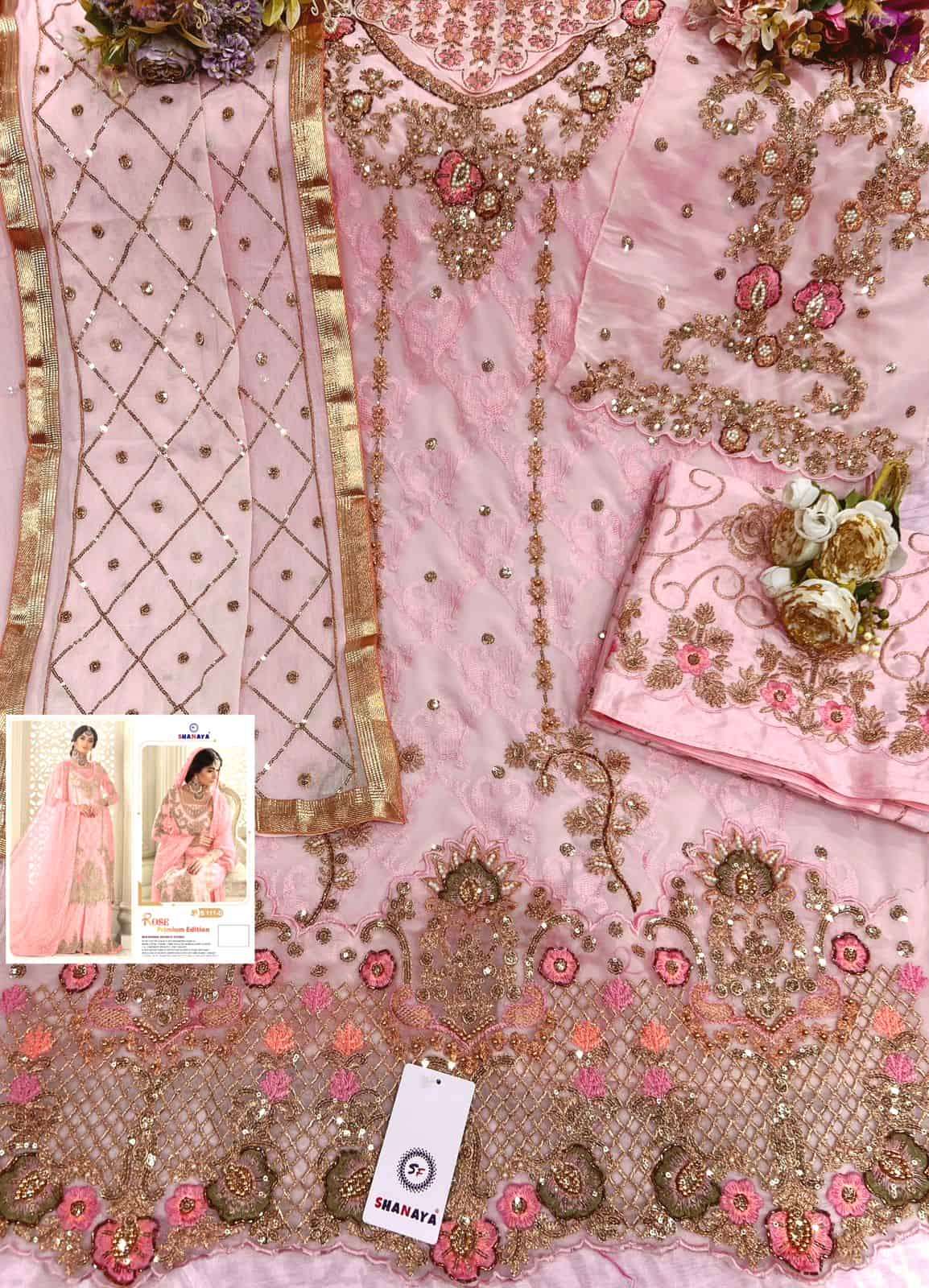 Shanaya S 111 Colors Designer Partywear Pakistani Suit view 6
