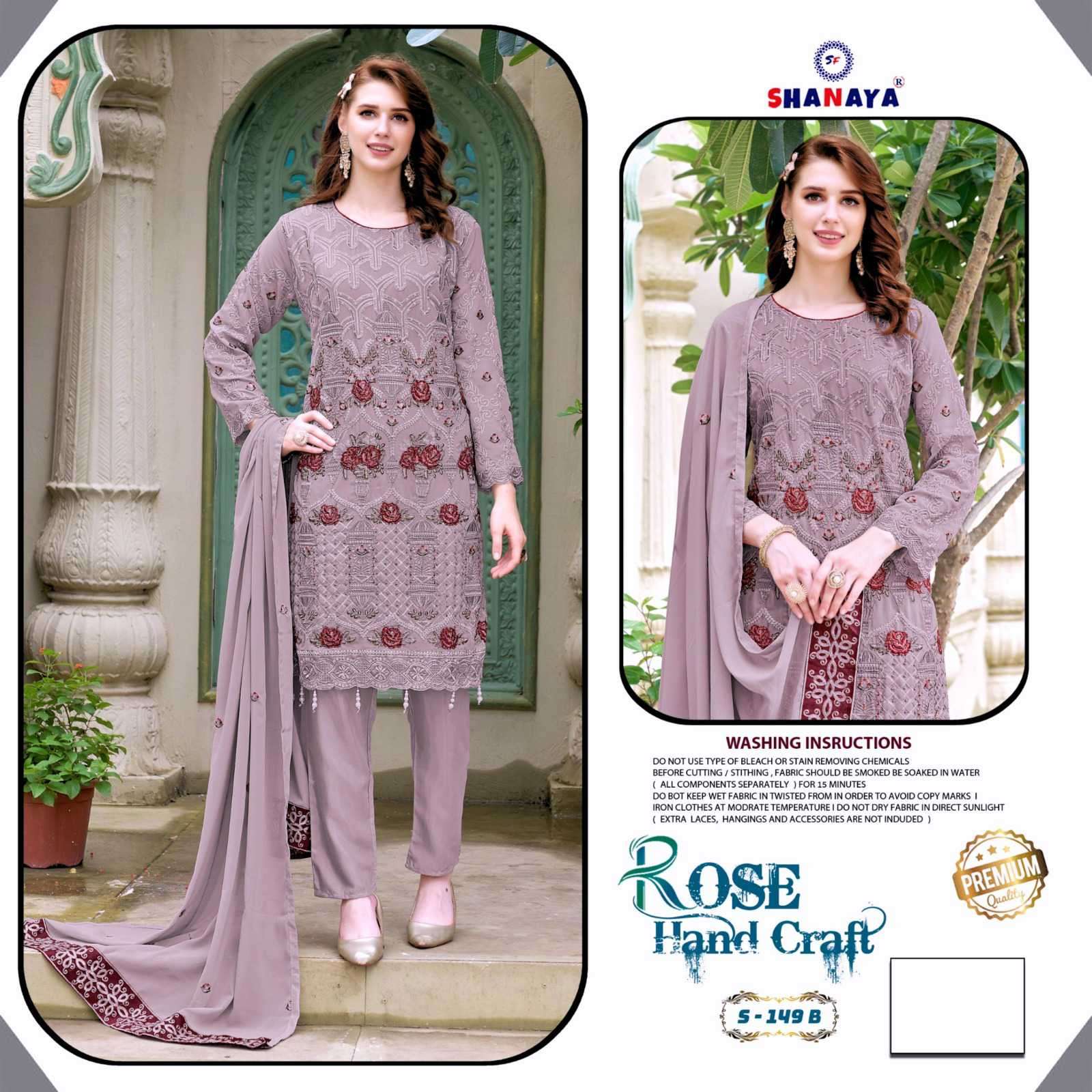 Shanaya S 149 Colors Festive Wear Georgette Pakistani Suit view 9