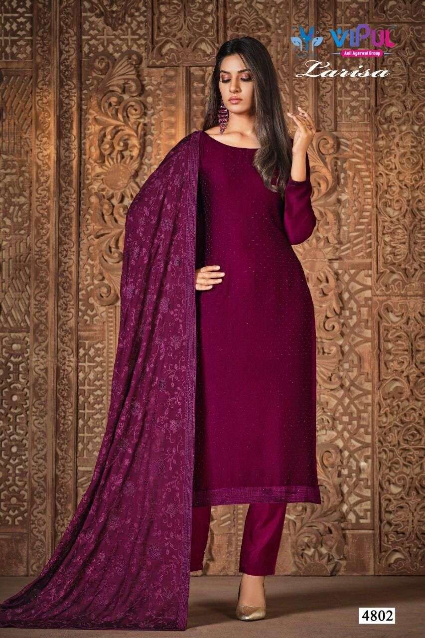Vipul Larissa Designer Party wear Straight Suit view 11