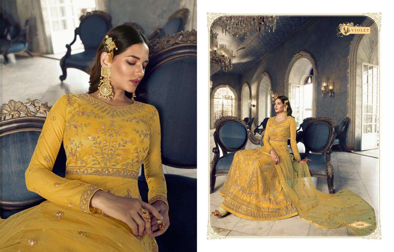 Swagat 5401 to 5408 Series party Wear Gowns Dress view 17