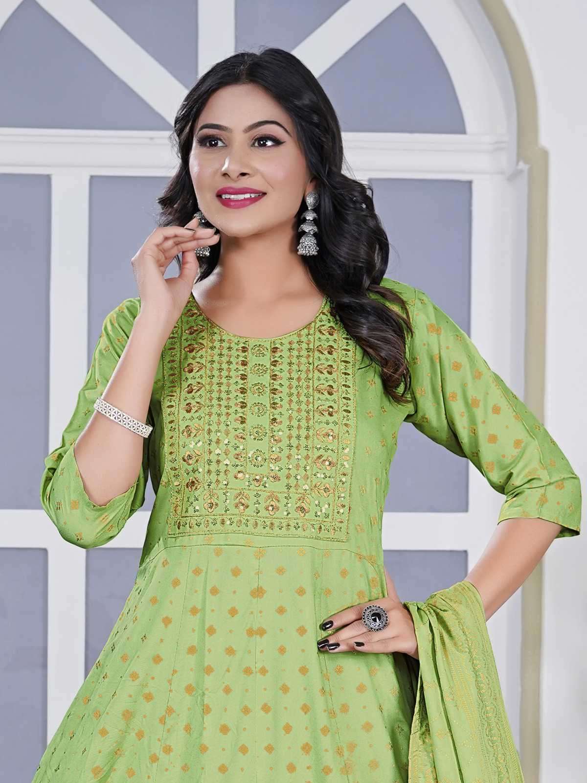 Padmavati Akira Vol 2 Anarkali Pattern Readymade 3 Piece Set Catalogs view 8