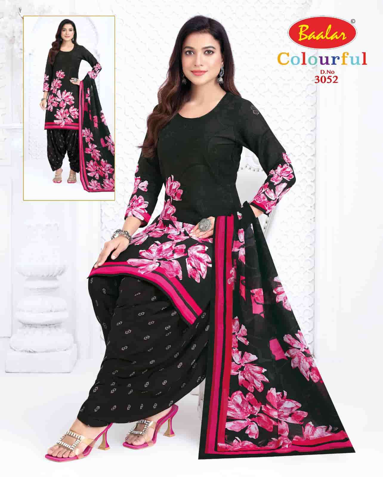 Baalar Colourful Vol 30 Pure Cotton Unstitch Salwar Suit view 43