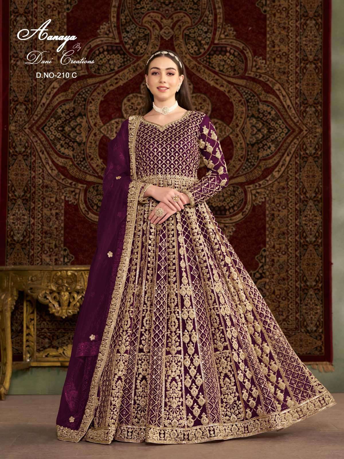 Aanaya Vol 210 Heavy Designer Bridal Wear Dress view 13