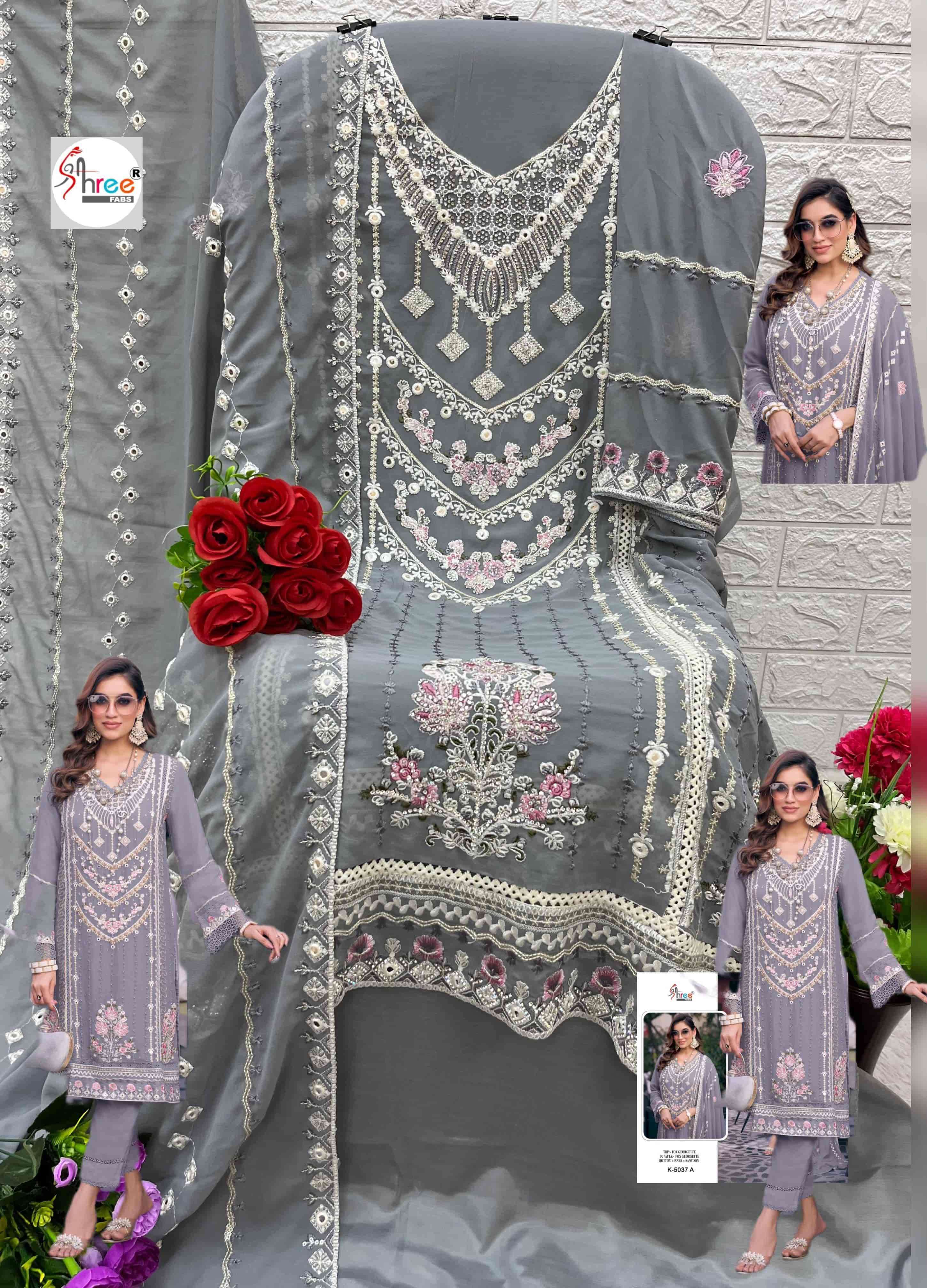 Festive Embroidered Fox Georgette Salwar Suit view 2