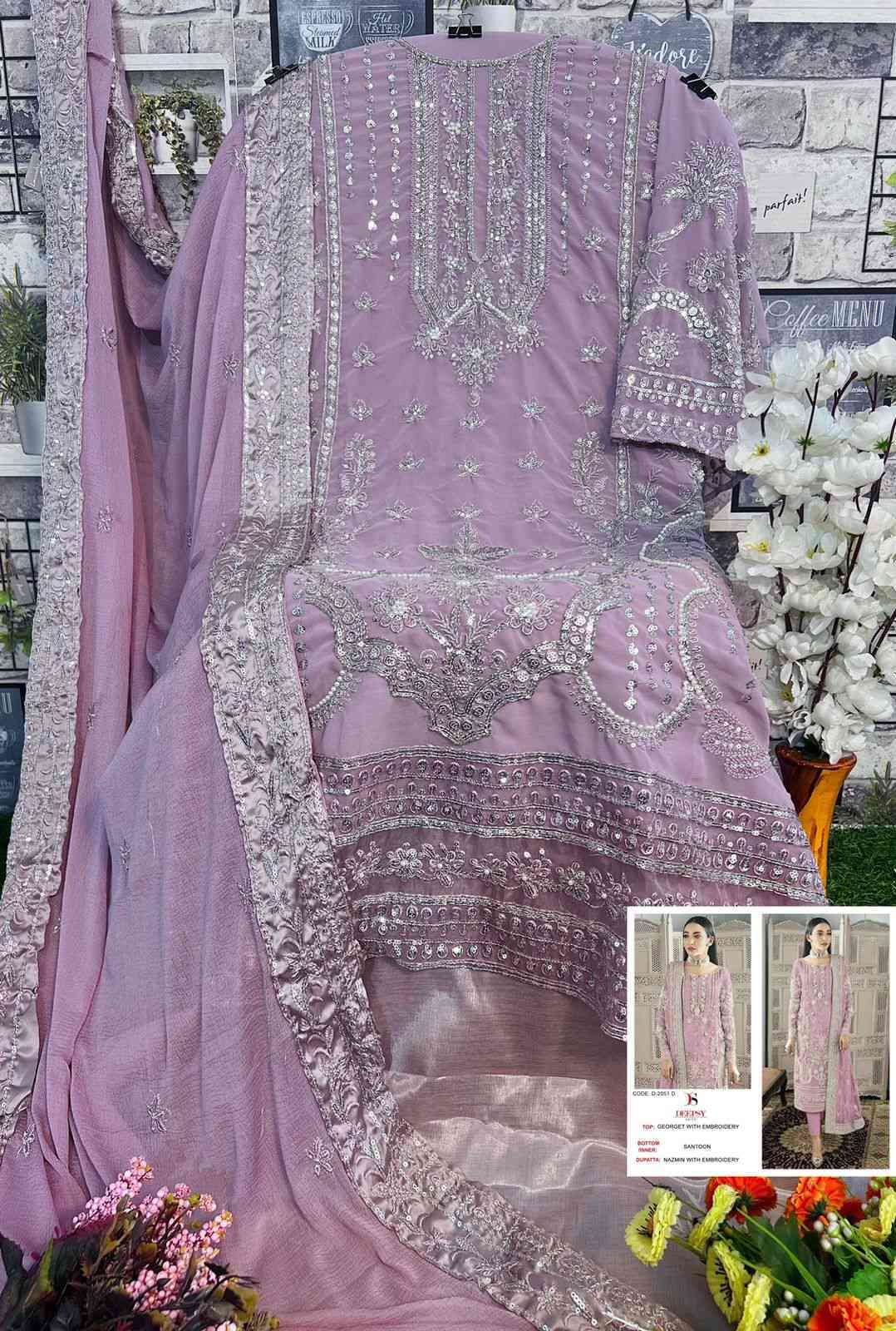 Deepsy Pakistani Embroidered Wedding Salwar Suit view 2