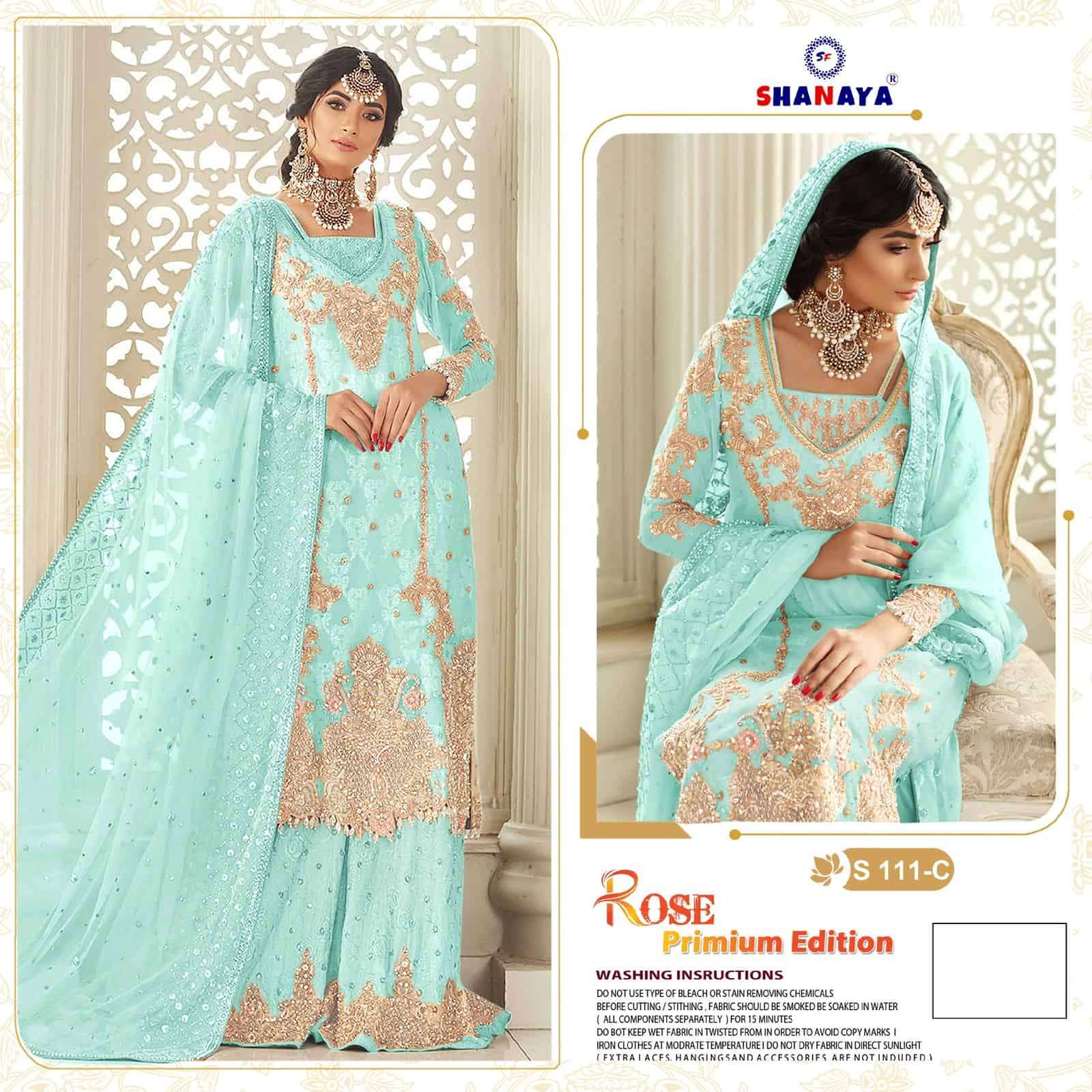 Shanaya S 111 Colors Designer Partywear Pakistani Suit view 2