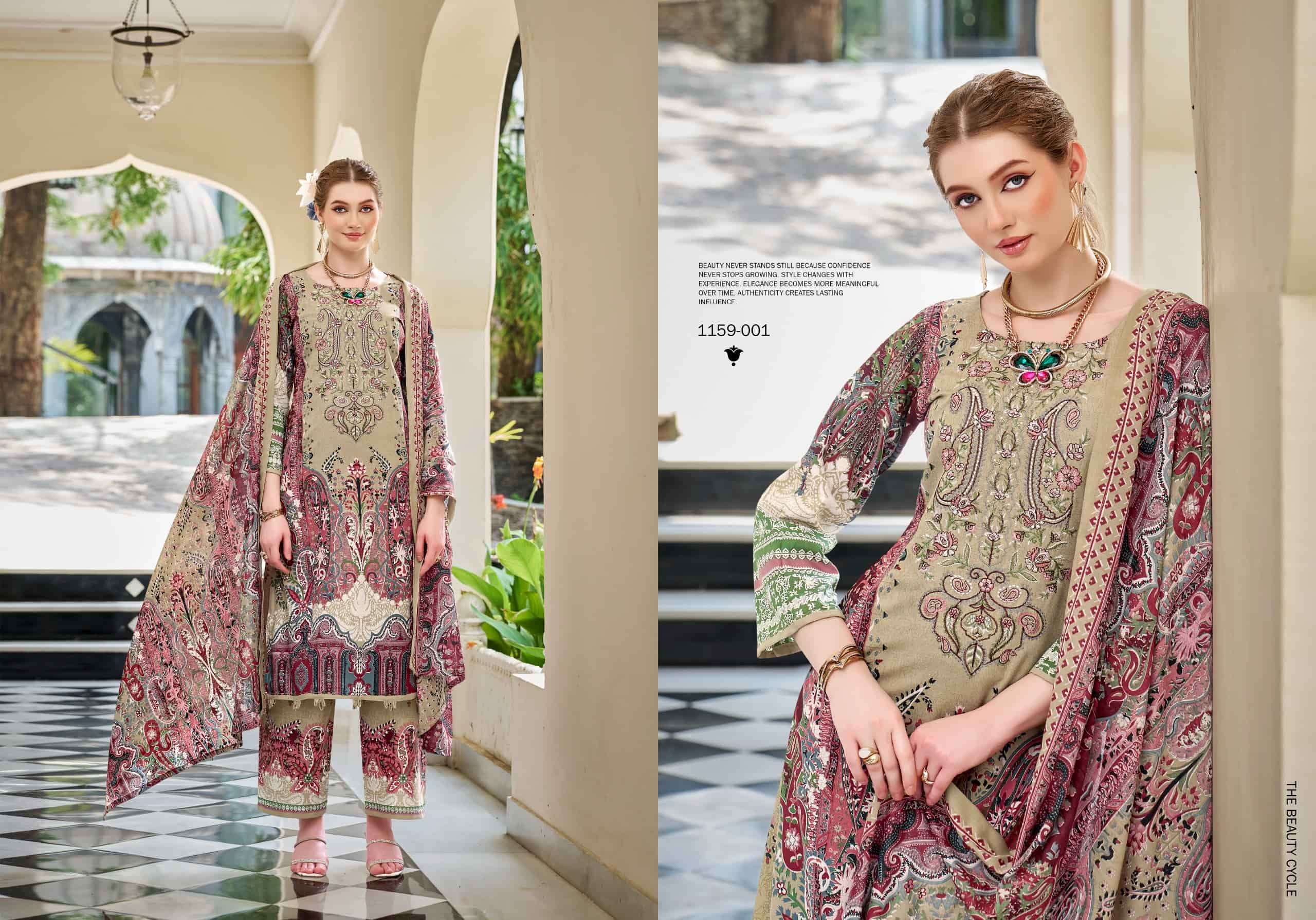 Romani Mahira Vol 10 Pakistani Print Cotton Dress Material view 6