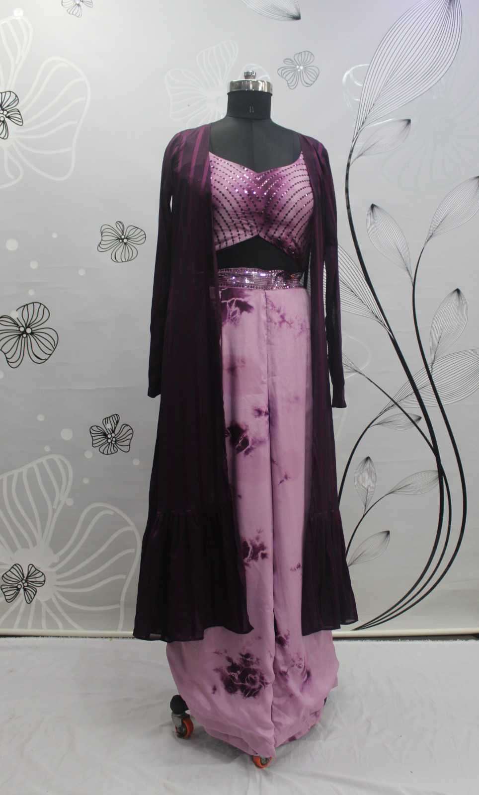 Shubhkala Flory Vol 34 Exclusive Shrug Style 3 Piece Stylish Western Outfit view 16