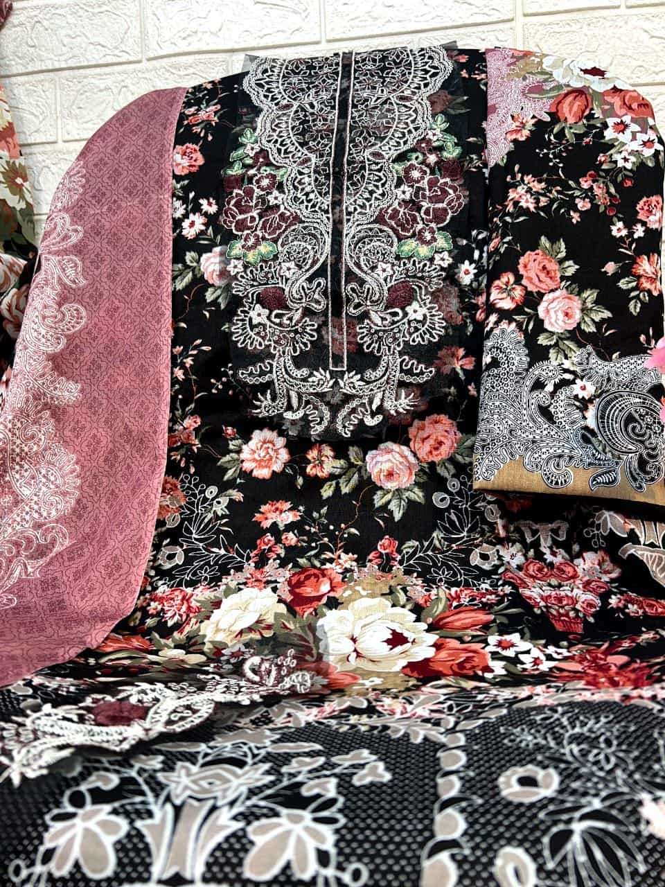 Aasha Designer Needle Wonder Cotton Suit view 5