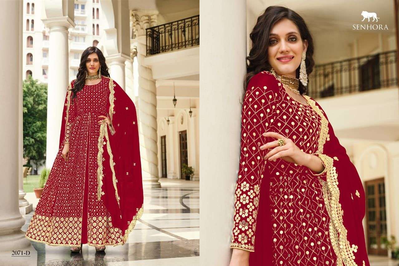 Senhora Moksa Designer Anarkali Suit New Collection view 3
