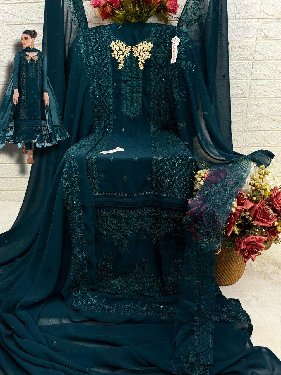 Fepic Rosemeen Designer Pakistani Salwar Suit view 2
