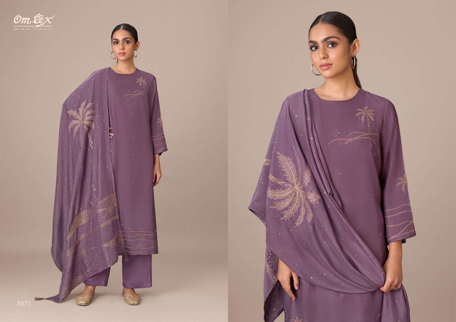 Omtex Emilia Exclusive Fancy Ladies Suit Latest Collection view 3