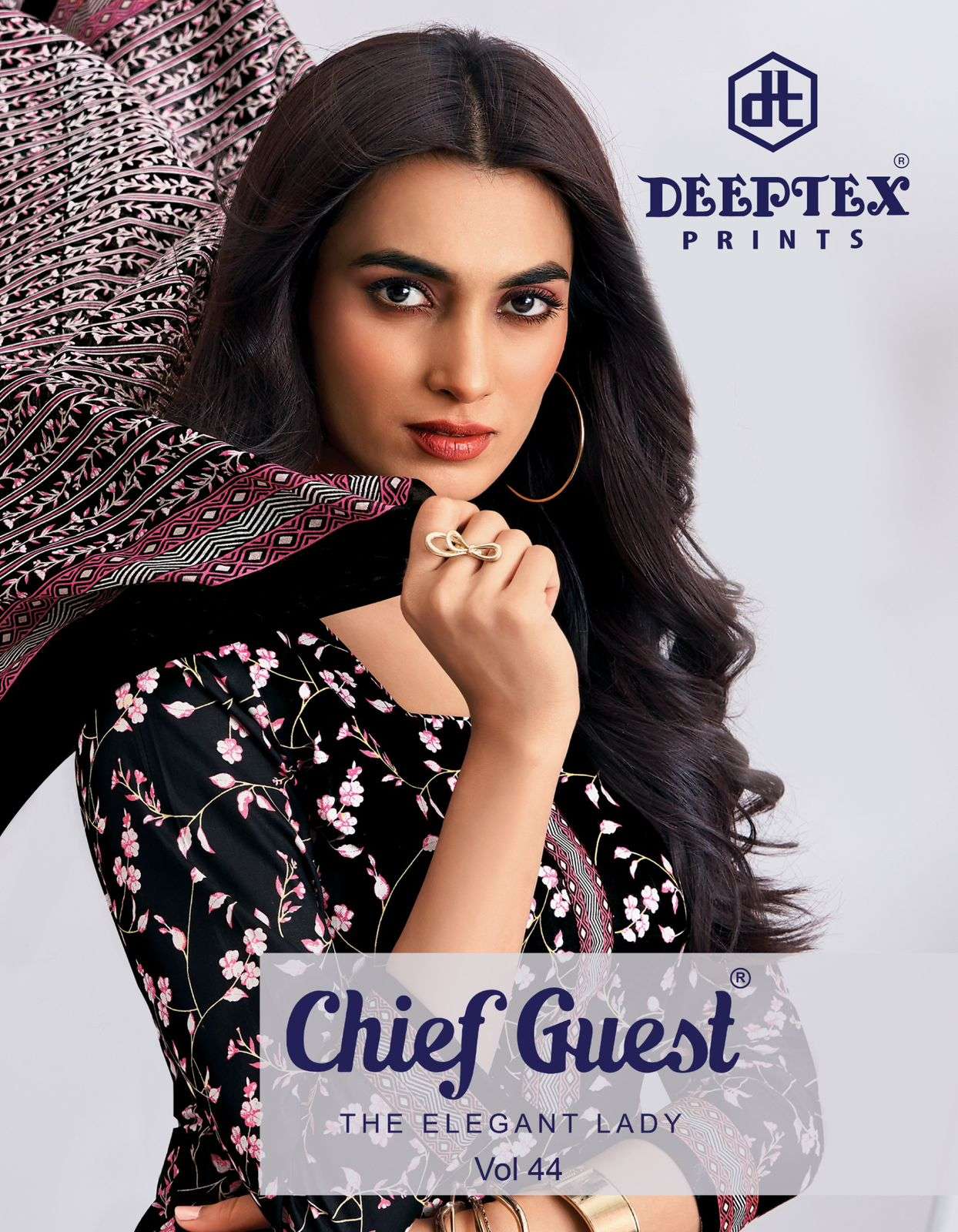 Deeptex Chief Guest Vol 44 Heavy Cotton Dress Material view 2