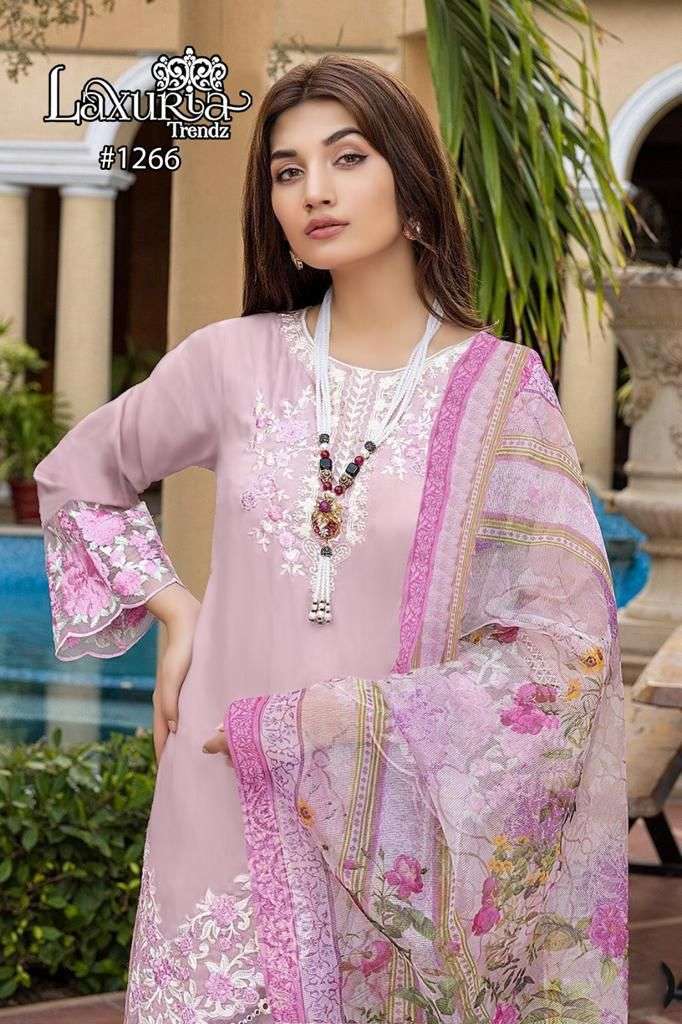 Laxuria Trends 1266 Pakistani Fancy Designer Readymade Suit view 3
