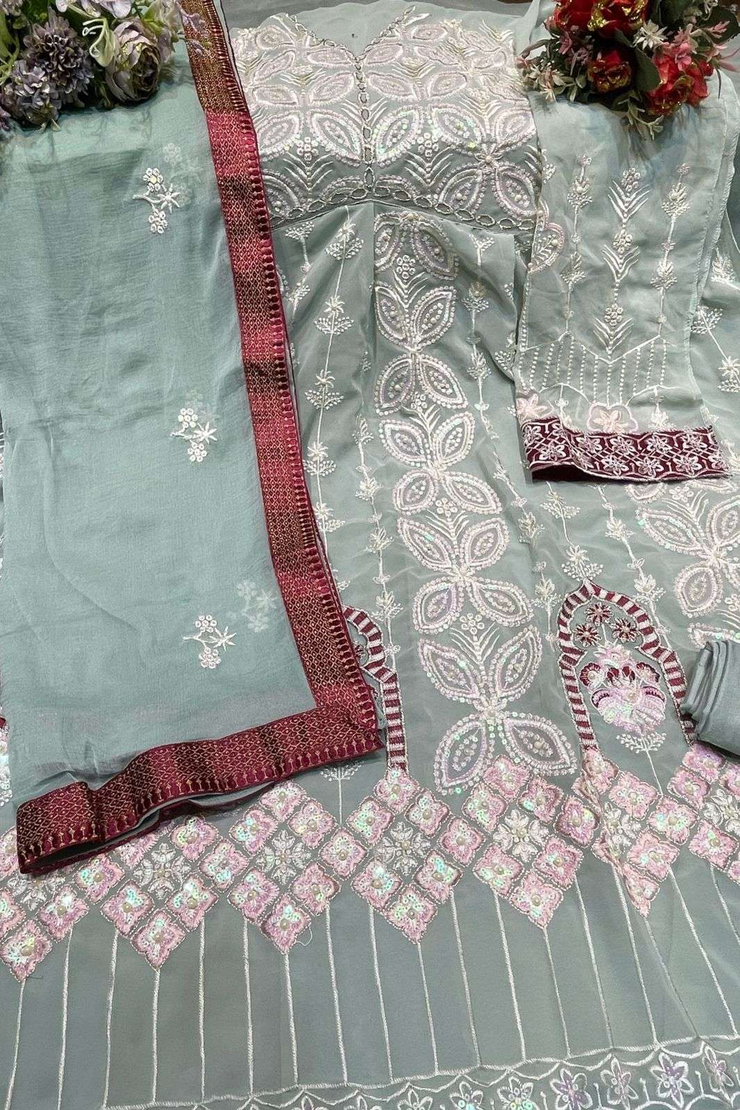 Shanaya S 107 Festive Wear Pakistani Suit view 3