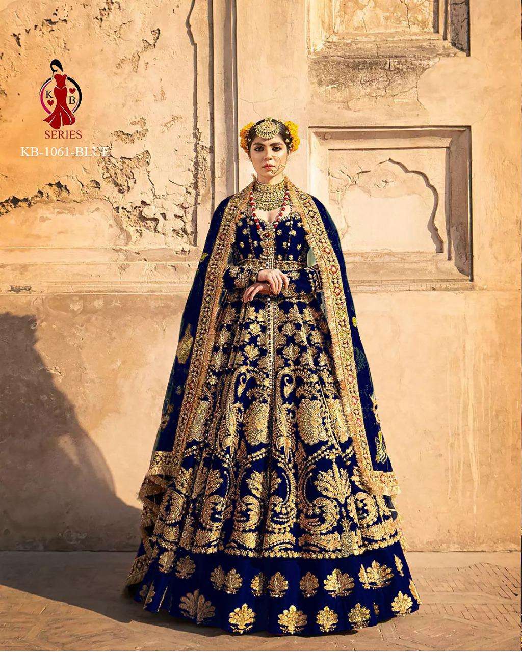 Kb Series 1061 Colors Party Wear Anarkali Designer Suit New Design view 6