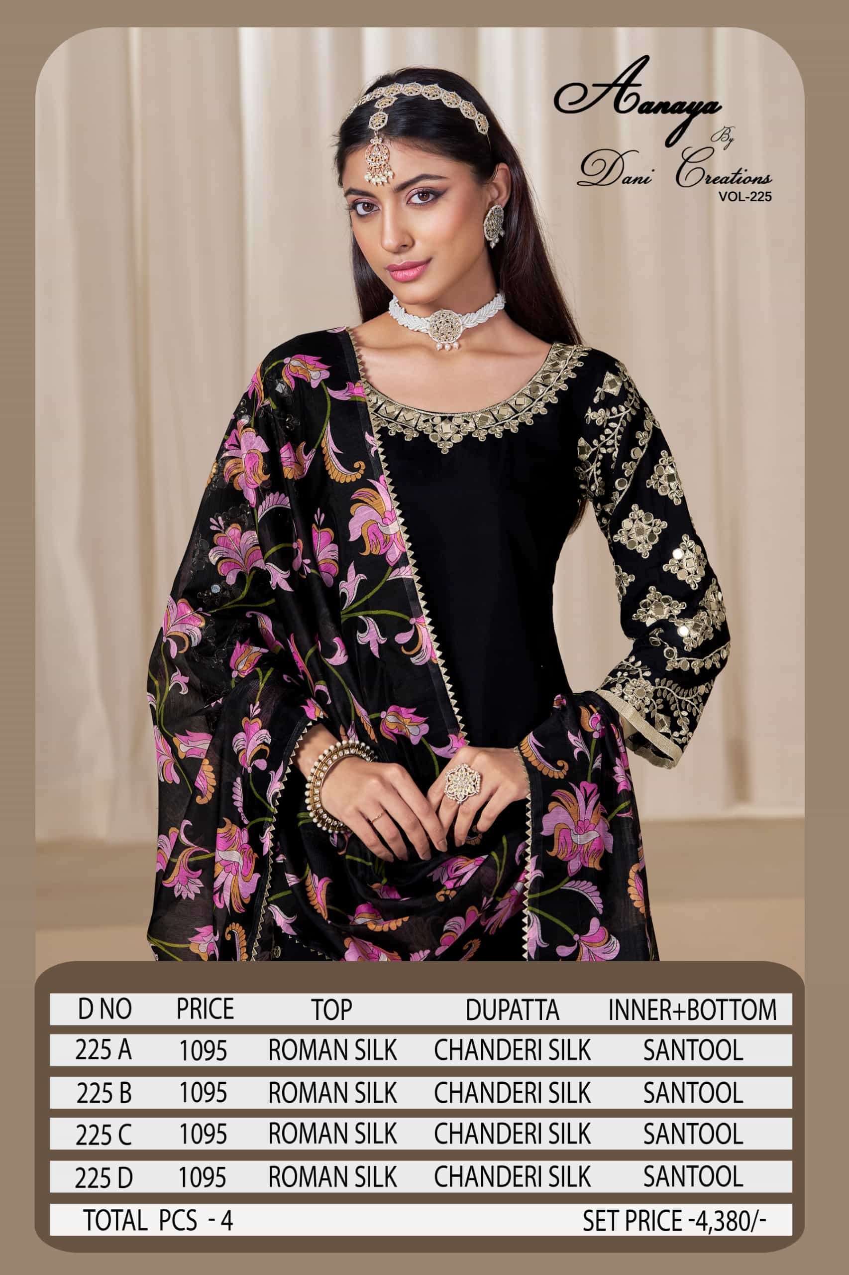 Aanaya Vol 225 Patiyal Style Silk Suit view 14