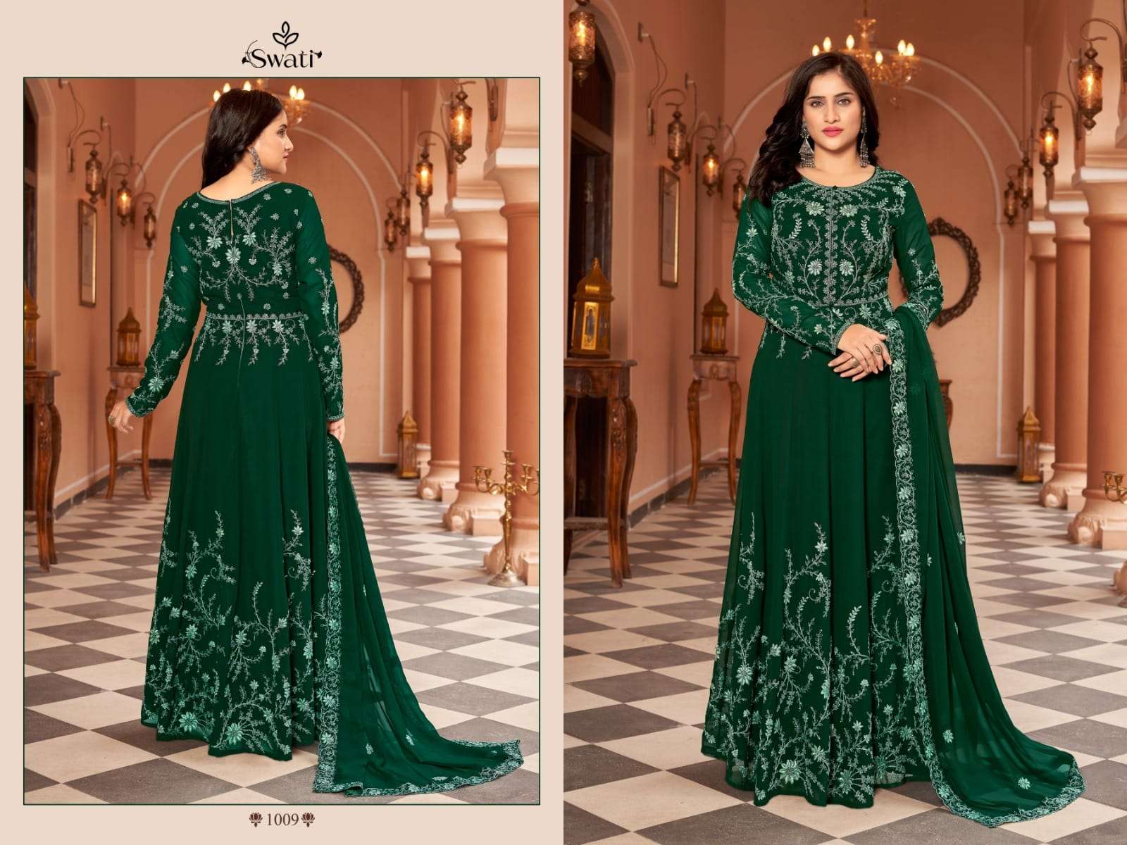 Swagat Swati 1009 To 1012 Designer Partywear Dress Latest New Collection view 4