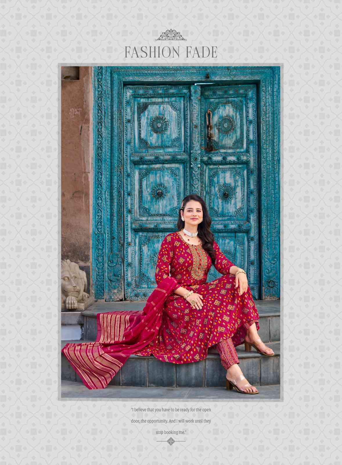 Radhika Swara Fancy Anarkali 3-Piece Suit view 4