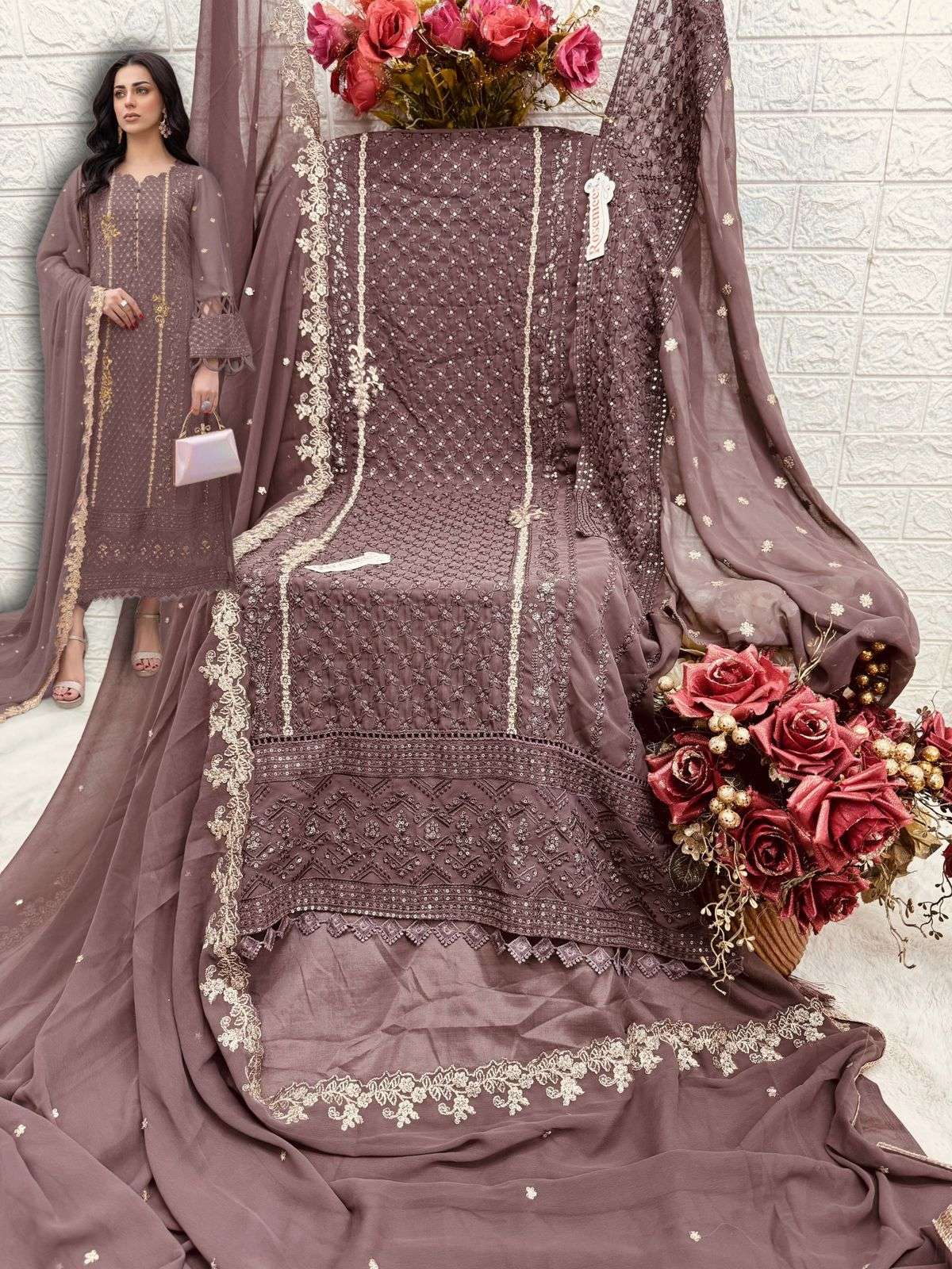 Fepic C 1586 Colors Exclusive Fancy Designer Suit Wholasaler view 6