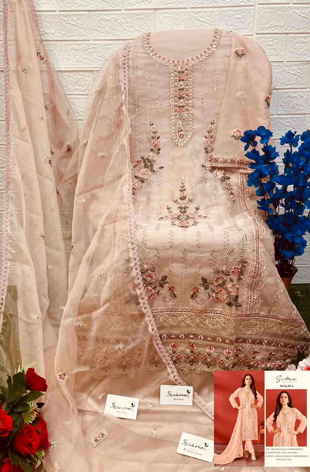 Simra 25 Colors Pakistani Festive Wear Style Designer Salwar Suit Wholesalers view 9